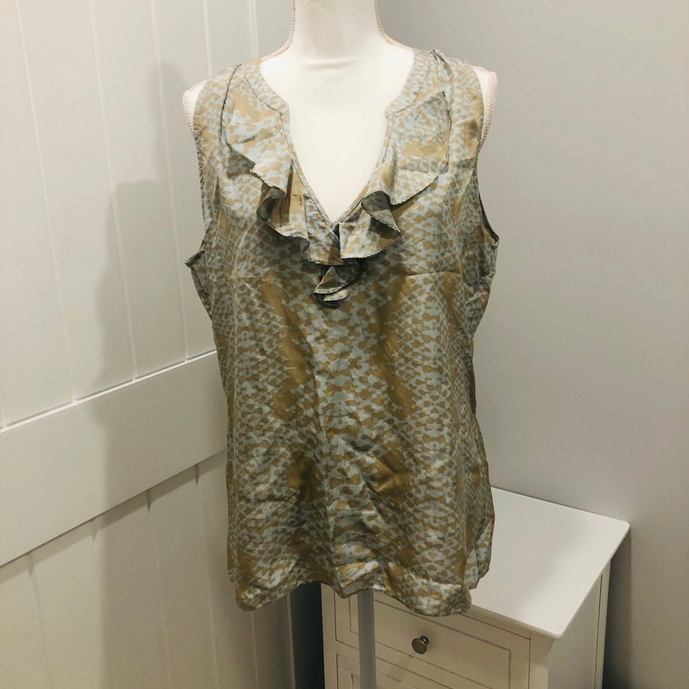 Banana Republic Silk Sleeveless Blouse